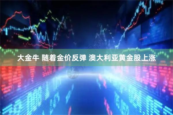 大金牛 随着金价反弹 澳大利亚黄金股上涨